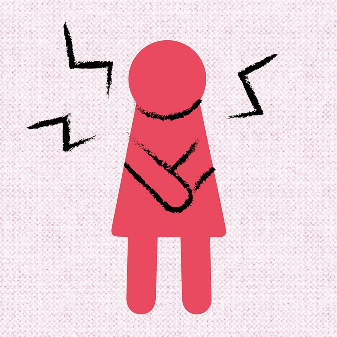 illustrasjon-kvinne-smerte