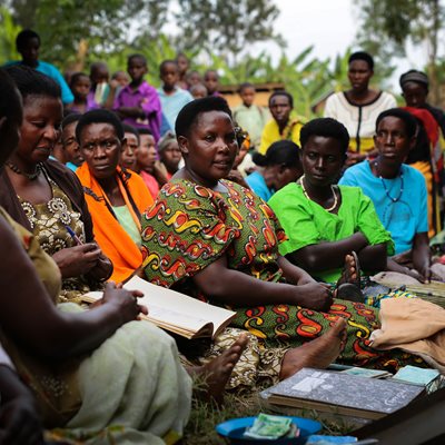Spare- og lånegruppe fra Uganda